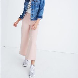 Madewell Emmett wise-leg crop pants